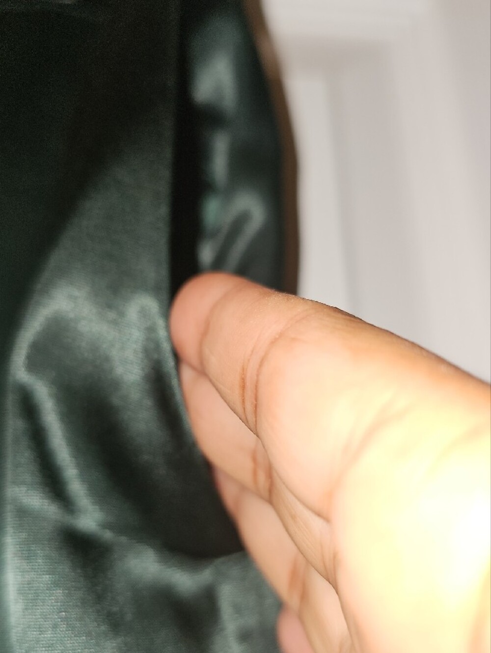 Madewell Dark Emerald Green Wide-Leg Trousers - Picture 3 of 5
